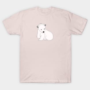 Playful Polar Bear T-Shirt